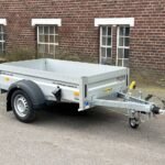 Humbaur HA 102111 KV Tieflader 1000kg 205x110x35cm mit Bugklappe
