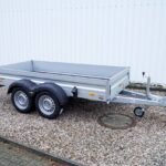 Humbaur HA 253015 KV Tieflader 2500kg 303x150x35cm mit Bugklappe
