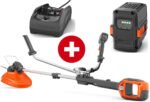 Husqvarna Akku-Motorsense Set 220iR – inkl. Akku B140 + Ladegerät C80