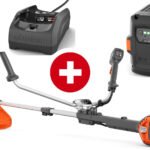 Husqvarna Akku-Motorsense Set 220iR – inkl. Akku B140 + Ladegerät C80