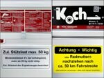 Koch Deckelanhänger 125x250cm Höhe:65cm 1300kg-Neu – Bild 9
