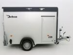 Debon Kofferanhänger C300 148x295cm H:190cm 1,3t Alu, Polybug|Tür|grau-Neu – Bild 7