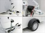 Debon Kofferanhänger Cargo  H:190cm 1,3t|Alu|Polybug|Tür|schwarz-Neu – Bild 13