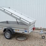 Koch-Anhänger Typ 4.12 Deckelanhänger 1200kg 250x125x50cm Aluminium mit Deckel