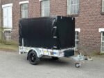 Koch-Anhänger Typ 4.13 Planenanhänger Edition 35 1300kg 250x125x160cm Aluminium mit schwarzer Plane – Bild 2