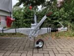Koch-Anhänger Typ 4.13 Planenanhänger 1300kg 250x125x130cm Aluminium mit Plane – Bild 3