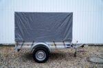 Koch-Anhänger B1000 Planenanhänger 1000kg 205x105x130cm Aluminium mit Plane – Bild 2