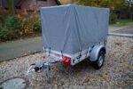 Koch-Anhänger B1000 Planenanhänger 1000kg 205x105x130cm Aluminium mit Plane – Bild 6