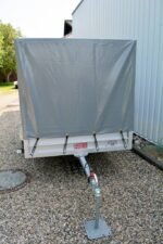 Koch-Anhänger U7 Planenanhänger 750kg 300x150x150cm Aluminium mit Plane – Bild 6