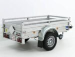 Koch-Anhänger B1000 Tieflader 1000kg 205x105x45cm Aluminium mit Aluboden – Bild 3