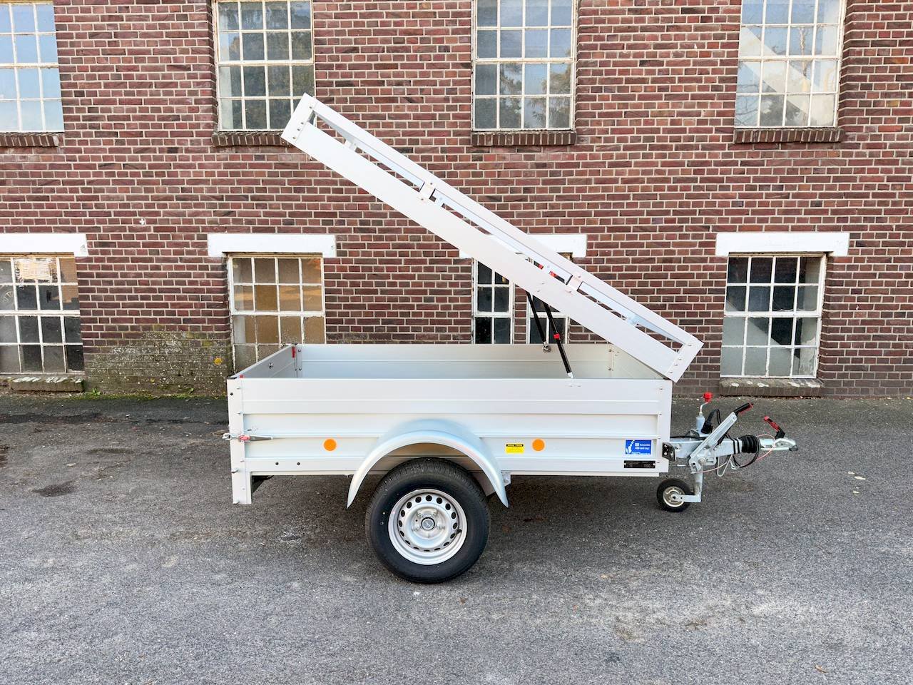Koch20B100020DeckelanhC3A4nger_14.jpg Koch-Anhänger B1000 Deckelanhänger 1000kg 205x105x50cm Aluminium mit Deckel – Bild 1