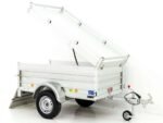 Koch-Anhänger U2 Deckelanhänger 750kg 205x105x65cm Aluminium mit Deckel und Bordwanderhöhung – Bild 2
