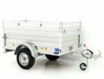 Koch-Anhänger U2 Deckelanhänger 750kg 205x105x65cm Aluminium mit Deckel und Bordwanderhöhung – Bild 4