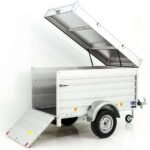 Koch-Anhänger U2 Deckelanhänger 750kg 205x105x95cm Aluminium mit Deckel und dreifacher Bordwanderhöhung