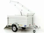 Koch-Anhänger U2 Deckelanhänger 750kg 205x105x95cm Aluminium mit Deckel und dreifacher Bordwanderhöhung – Bild 2