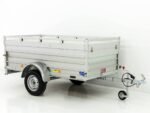 Koch-Anhänger U4 Deckelanhänger 750kg 250x125x65cm Aluminium mit Deckel und Bordwanderhöhung – Bild 4