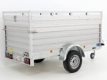 Koch-Anhänger U4 Deckelanhänger 750kg 250x125x95cm Aluminium mit Deckel und dreifacher Bordwanderhöhung – Bild 3