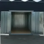 Lagercontainer 2×2 Meter Galvanisiert Doppeltür Kurze Seite-Neu – Bild 4