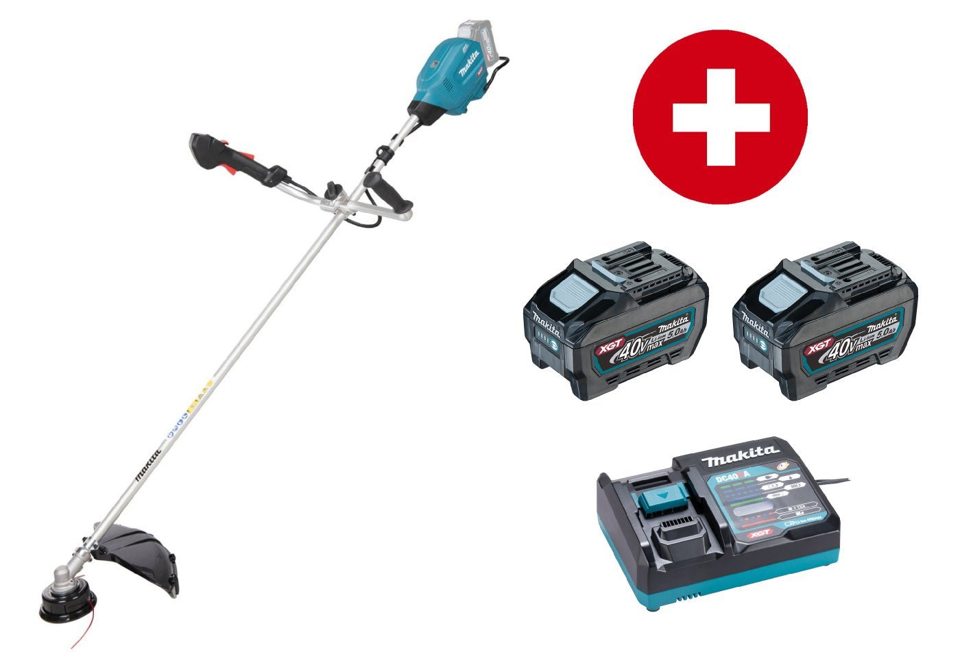 Makita_UR013GT204_20250929_82e48974-a891-4f7a-927e-77c4819eac49-2.jpg Makita Akku-Freischneider UR013GT204 – mit 2x Akku und 1x Schnellladegerät – Bild 1