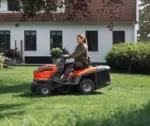 Husqvarna TC 100i Akku Rasentraktor 95 cm Fangkorb – Bild 4