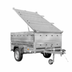 Garden Trailer 201 KIPP Anhänger mit Plane 750 kg -Deckelanhänger-Neu