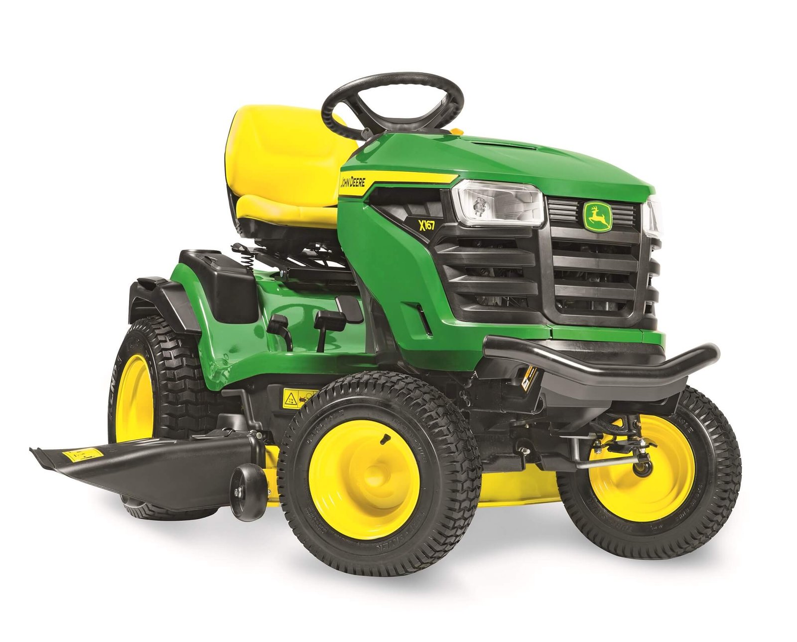 Rasentraktor-JOHN-DEERE-X167.jpg JOHN DEERE Rasentraktor X167-Neu – Bild 1