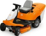 STIHL Aufsitzmäher RT 4082 Winterpaket mit Schneeschild und Schneeketten – Bild 2