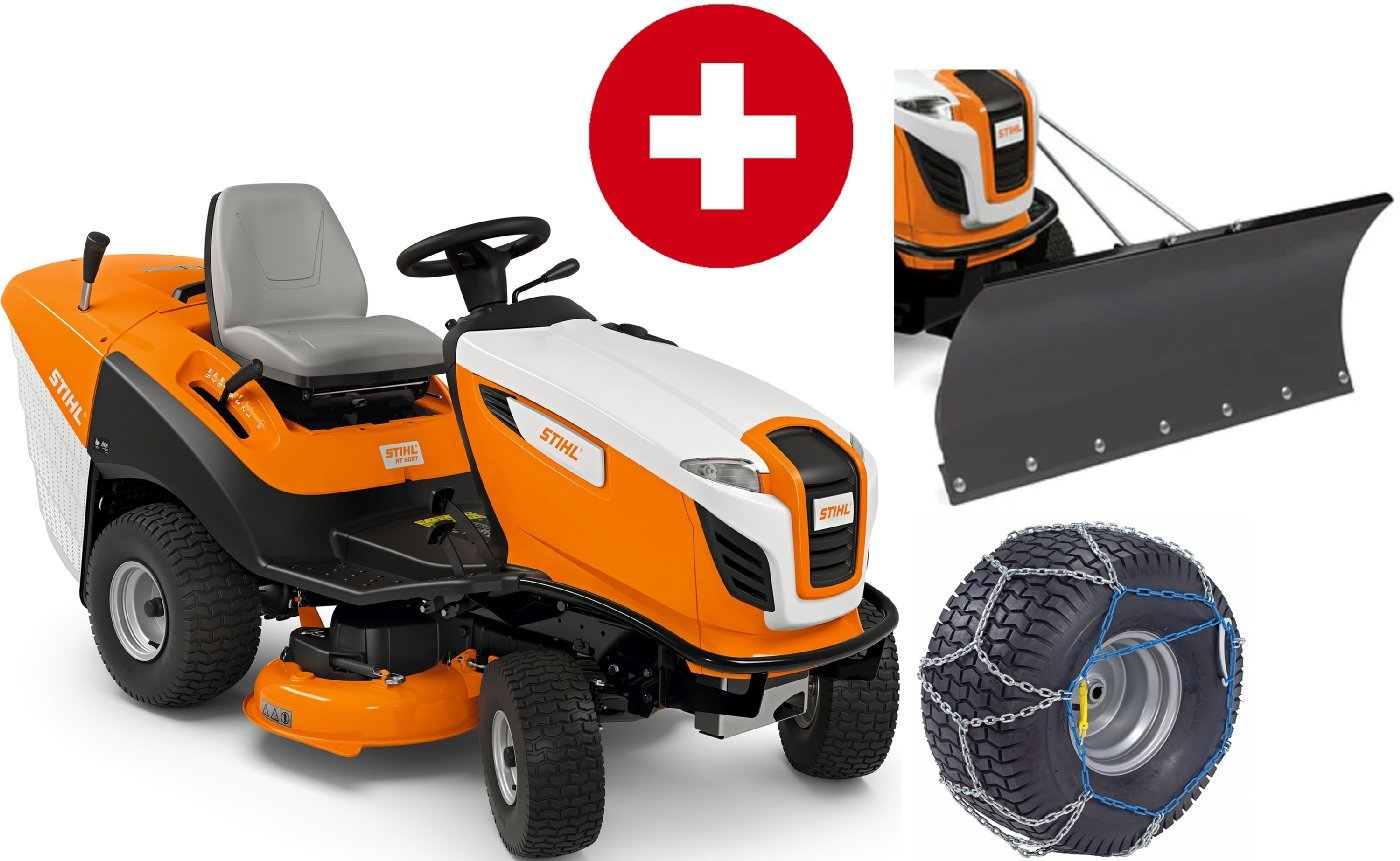STIHL_RT_5097_Winterpaket_20221119_1800x1800.jpg STIHL Rasentraktor RT 5097 Winterpaket mit Schneeschild und Schneeketten – Modell 2025-Neu – Bild 1