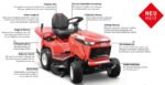 Sabo Rasentraktor 102-H Heckauswurf Power, Komfort und Präzision für Großflächen – Bild 3