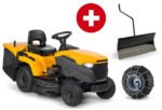 Stiga Rasentraktor Estate 598 – Winterpaket mit Schneeschild und Schneeketten-Neu