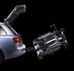 THULE EuroWay G2 Robuster Kupplungsträger für 3 Fahrräder – Schwarz/Aluminium – Bild 5