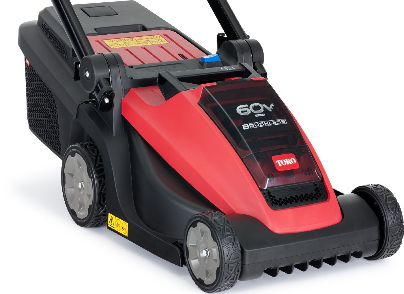 Toro Akku-Rasenmäher eMulticycler eL43VST 43 cm Rasenmäher – Set mit 4 Ah Akku und Ladegerät – Bild 4