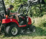 John Deere Rasentraktor X584 mit 137 cm Accel Deep Mähwerk – Modell 2025-Neu – Bild 2
