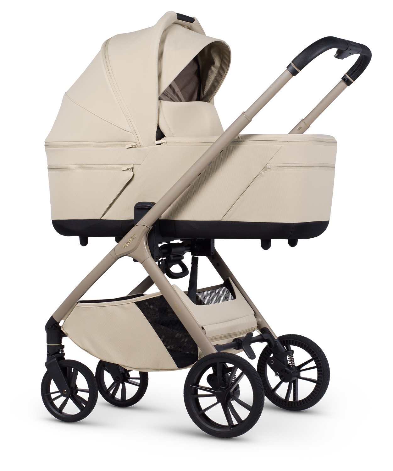 Venicci-Tila-Carrycot-Sabbia-1.jpg Venicci Tila Kombikinderwagen – Sabbia – Bild 1
