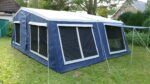 Zeltanhänger OUTDOOR L, inkl Vorzelt und Bordwanderhöhung – Bild 2
