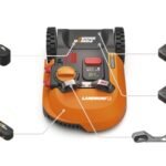 WORX 20V Akku-Mähroboter Landroid L2000 22cm/2.000 m² mit App WR155E, inkl. Installationsmaterial-Neu