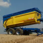 Muldenkipper für Traktor mit 16 Tonnen Ladefähigkeit Wannenkipper