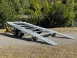Autotransporter Böckmann AH 4321/35 – hydraulisch kippbar mit Seilwinde – Bild 3
