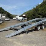 Autotransporter Böckmann AH 4321/35 – hydraulisch kippbar mit Seilwinde