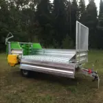 Miststreuer Dieter 3,5 T verzinkt Walzen horizontal – Bild 2