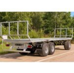 Ballenwagen 3 Achser 14 T niedrig verzinkt