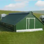 Mobiler Hühnerstall für 650 Hühner 75m2