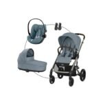 Cybex GOLD Kombikinderwagen Balios S Lux Trio-Set inkl. Babyschale Cloud G