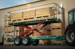 Scherenhubbühne als Hebebühne für Obstbau Tandem – Bild 6