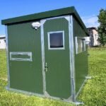 Kleiner mobiler Hühnerstall für 40 Hühner