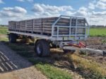 Ballenwagen Zweiachser 12T verzinkt | lange Version – Bild 2