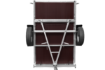 Anhänger für Pkws Garden Trailer 201 KIPP 200×125 cm 750 kg [mit Flachplane, Stützrad und Flachplaneträger] – Bild 6