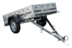 Anhänger mit Deckel Garden Trailer 200 KIPP 200×106 cm 750 kg-Deckelanhänger-Neu – Bild 10