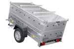 Anhänger mit Deckel Garden Trailer 200 KIPP 200×106 cm 750 kg – Bild 3