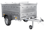 Anhänger mit Deckel Garden Trailer 200 KIPP 200×106 cm 750 kg – Bild 6